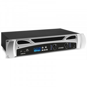 Vonyx VPA600 Amplificator PA, 2x300W RMS, Bluetooth/SD/USB - Img 1