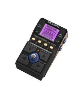 Zoom MS-80IR+ – Pedală multi-efect cu 23 amp/cab models, IR, interfață audio 32-bit, 80 patch-uri - Img 2