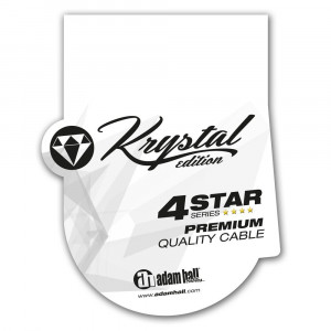 Adam Hall K4KMMF0100 Krystal - cablu microfon xlr tata la xlr mama 1m