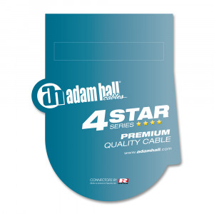 Adam Hall K4TPC0300 2x rca tata - 2xJack6.3mm mono 3m
