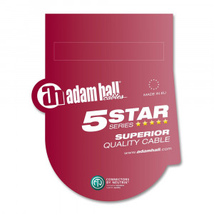 Adam Hall K5MMF0500 - cablu microfon XLR mama la XLR tata 5m