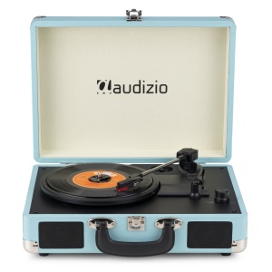 Audizio RP116BL – Pick-up portabil cu Bluetooth, USB și difuzoare integrate, albastru 102.070 - Img 3