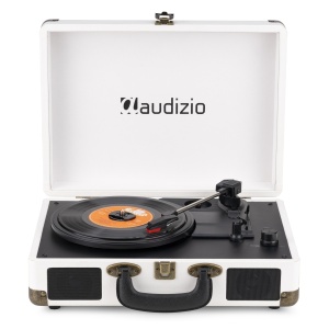 Audizio RP116CR – Pick-up portabil cu Bluetooth, USB și difuzoare integrate, crem 102.080 - Img 3