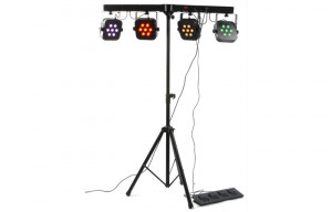 BeamZ Kit Parbar 4-Way 7x 10W Quad
