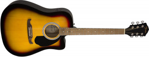 Chitara electro-acustica Fender FA-125CE Sunburst