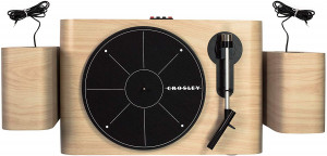 CR6035A-NA Set Pick-up Bluetooth cu boxe Crosley Gig - Natural - Img 6