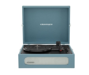 Crosley Voyager CR8017B-WB4 – Pick-up portabil cu Bluetooth bidirecțional, Whased Blue - Img 2