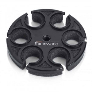 Gator Frameworks Mic 6 Tray, Suport pentru 6 microfoane