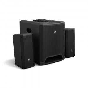 LD Systems DAVE10X g4 sistem activ subwoofer + 2 sateli 340 watti rms