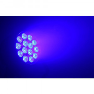 LED PAR Profesional DMX 14x 15W RGBW IP65 BWA510 carcasa de aluminiu - Img 2