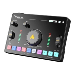 Maono AMC2 Neo – Mixer Audio și Placă de Sunet Profesională pentru Streaming și Podcast - Img 2