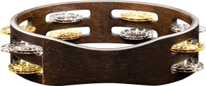 Meinl CTA2WB Compact Wood Tambourine – Sunet Hibrid și Finisaj Walnut Brown - Img 4