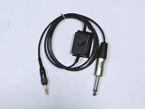 Mishuyama cablu cu Volum Sennheiser jack 3.5mm - jack 6.3mm