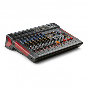 Mixer audio Power Dynamics PDM-T804 cu 8 canale, Bluetooth/USB/DSP