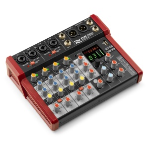 Mixer Power Dynamics PDM-Y601 cu 6 canale, Bluetooth, USB MP3, efecte DSP 24-bit – ideal pentru studio, live și podcast, 172.655 - Img 2