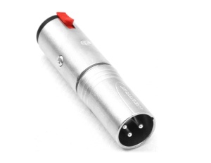 Neutrik NA3MJ adaptor Jack 6.3 mm mama - XLR tata