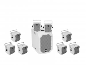 OMNITRONIC Set BOB-10A wh + 8x BOB-4 wh - Img 1
