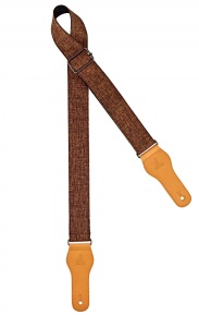 Ortega OCS-51U Casual – Curea Chitară 100% Bumbac, Maro