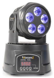 Pachet complet lumini scenă cu moving head-uri BeamZ MHL90, stativ, geantă transport și cabluri Adam Hall – pentru DJ și lăutari profesioniști - Img 3