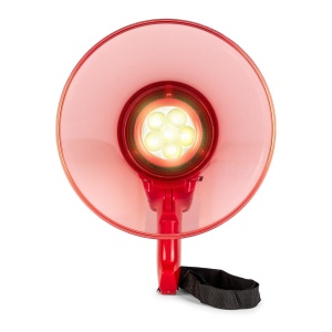 Portavoce Vonyx MEG050 50W 952.011, portavoce cu LED, 50W, 1000m Bluetooth/USB/SD, rosu - Img 3
