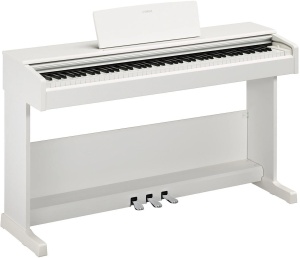 Yamaha YDP-105 WH – Pian digital cu 88 clape și mecanică Graded Hammer Standard