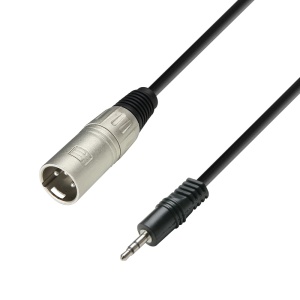 Adam Hall K3BWM0300 Cablu audio mini Jack stereo la XLR tata