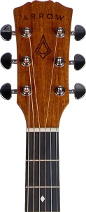 Arrow Silver D NT Natural ARRSDNT - Chitară acustică Dreadnought pentru începători, finisaj satinat - Img 4