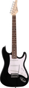 Arrow Tonecaster ST 111 Abyss Black Rosewood/White Chitara electrica cu doze single coil