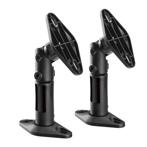 Audizio HTS20 Set de 2 suporturi de boxe pentru perete, negru, 2x3.5 kg - Img 2