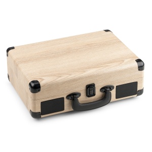 Audizio RP116LW Pick-up cu Bluetooth, maro deschis - Img 6