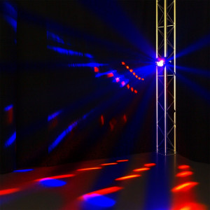 BeamZ STROBEDERBY Efect de lumini 2-in-1, 6x4W LED RGBAWP