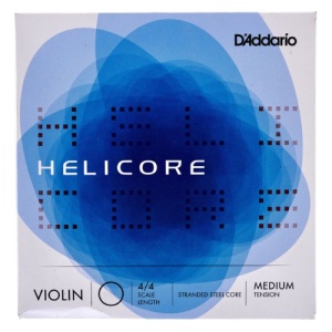 D'Addario Helicore H312 4/4M – Coardă La pentru vioară, tensiune Medium