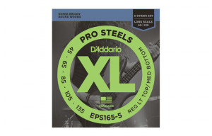 Daddario EPS165-5 Custom Light 45-135