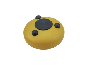 Dimavery Tongue Drum TD-8 Tobă de oțel cu 8 tonuri în cheia C, culoare gold – ideală pentru meditație, relaxare și educație muzicală - Img 2