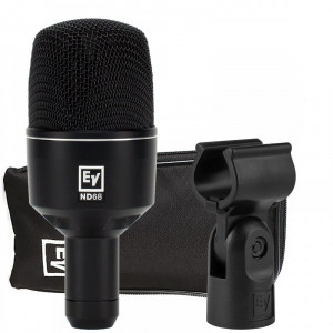 Microfon cu fir dinamic supercardioid Electro-Voice ND 68 pentru tobe