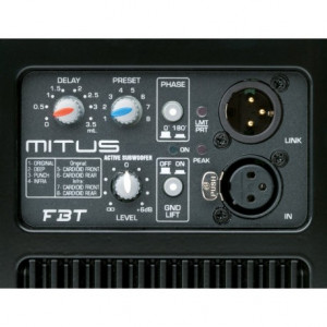 FBT MITUS 118SA subwoofer activ 18'', 1200 W, 139 db - Img 2