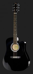 Fender Squier SA-105CE Black - Img 6