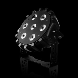 Flash LED PAR 64 SLIM Wireless DMX 7x10W RGBW Mk2