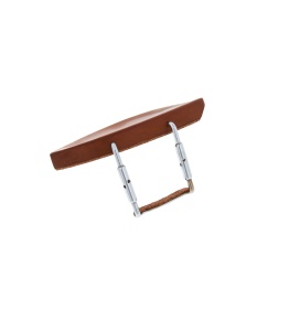 Gewa Chinrest Flat Boxwood Barbie vioara 4/4 - Img 2