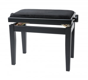 Gewa scaun pian deluxe negru mat