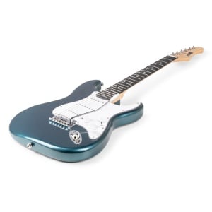 GigKit Stratocaster Albastru cu amplificator 40W – Set chitară electrică ideal pentru începători - Img 6