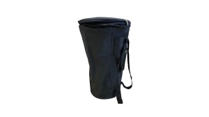 K&N Darbuka Egypt albastru desen 22x43 cm – Darbuka orientală din aluminiu cu husă și față de rezervă, fabricată în Turcia - Img 3