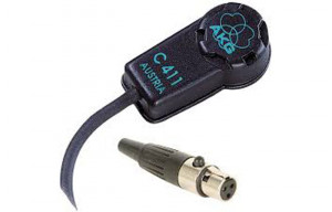 Microfon condenser AKG C 411 L pentru instrumente acustice cu corzi