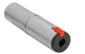Neutrik NA3MJ adaptor Jack 6.3 mm mama - XLR tata - Img 2