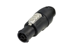 Neutrik NAC3FX-W-TOP PowerCON TRUE1 TOP - Conector profesional de alimentare pentru aplicații live și outdoor