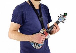 Ortega KEIKI K2 Set Ukulele Soprano - Agathis / Peace '68" - Img 3