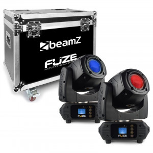 Set 2 x Moving Head FUZE75S Spot, 75W LED + cutie transport - Img 1