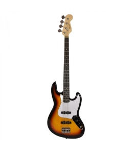 Set Chitară Bass Flame JB100-1 SB Sunburst cu Amplificator și Accesorii - Img 2