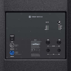 Subwoofer activ LD Systems STINGER SUB 15 A G3  15'', 450 Watti RMS, 133 dB