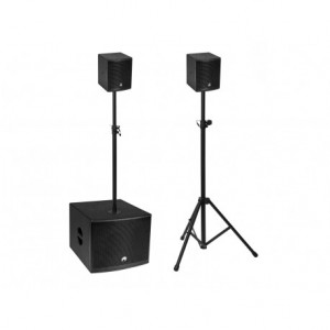 Subwoofer activ Omnitronic MOLLY-12A bass 12'' cu DSP, Bluetooth, 700 W RMS